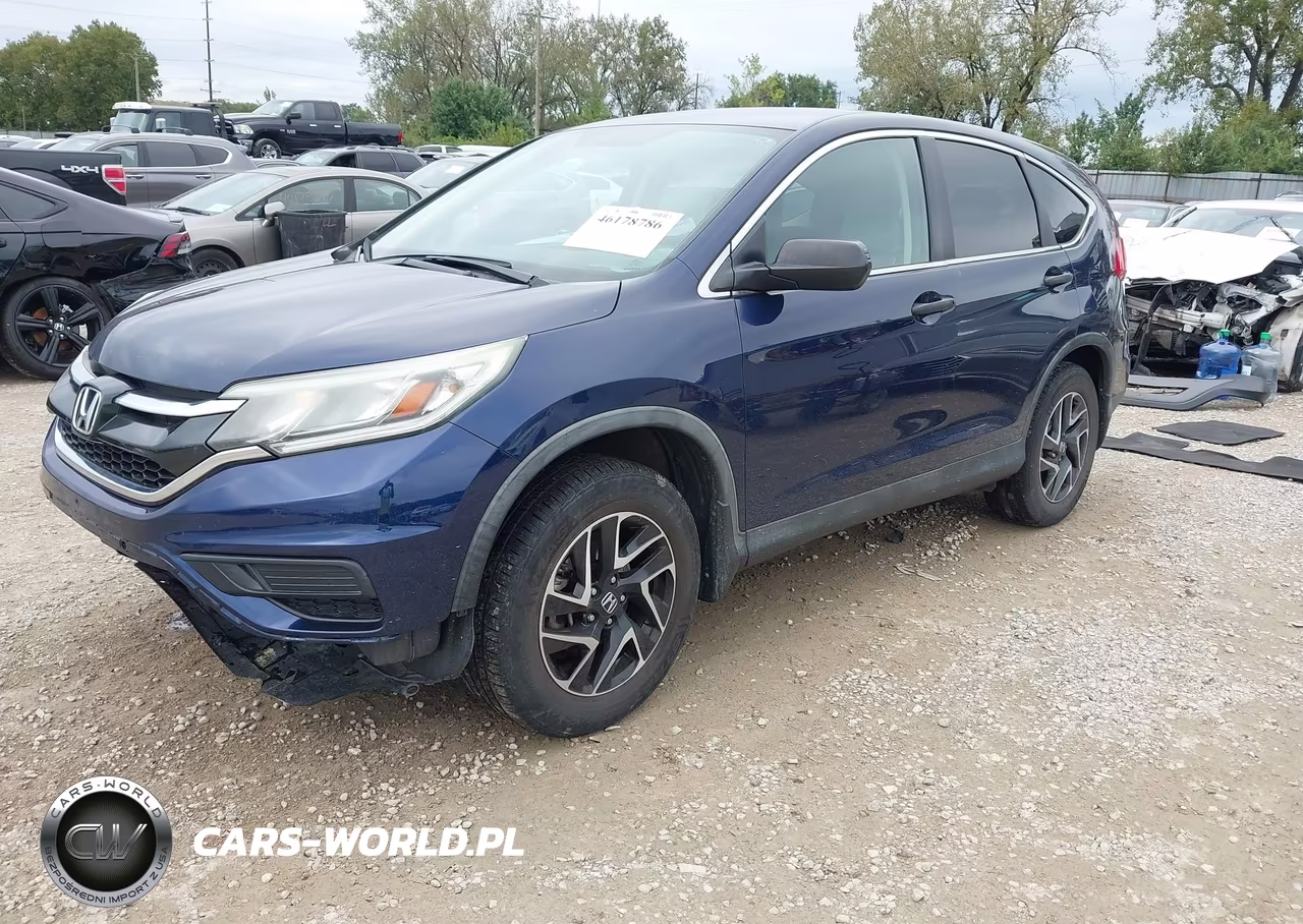 2016 Honda Cr-V Se VIN:5J6RM4H43GL038285 - 2