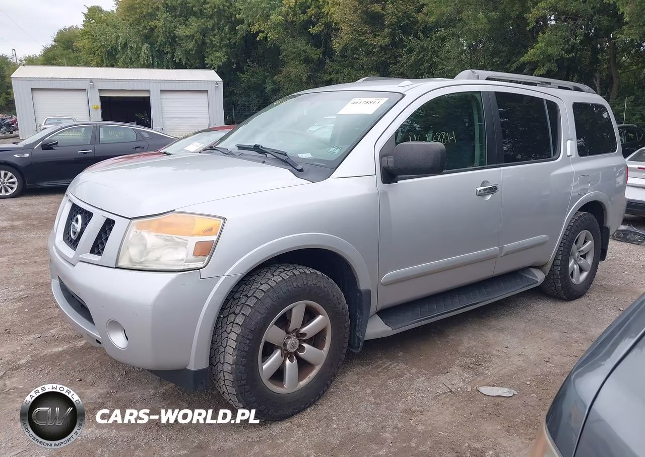 2013 Nissan Armada Sv VIN:5N1AA0NC8DN608695 - 2
