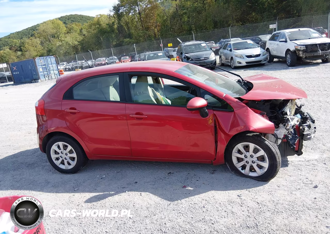 2013 Kia Rio Lx VIN:KNADM5A35D6172052 - 13