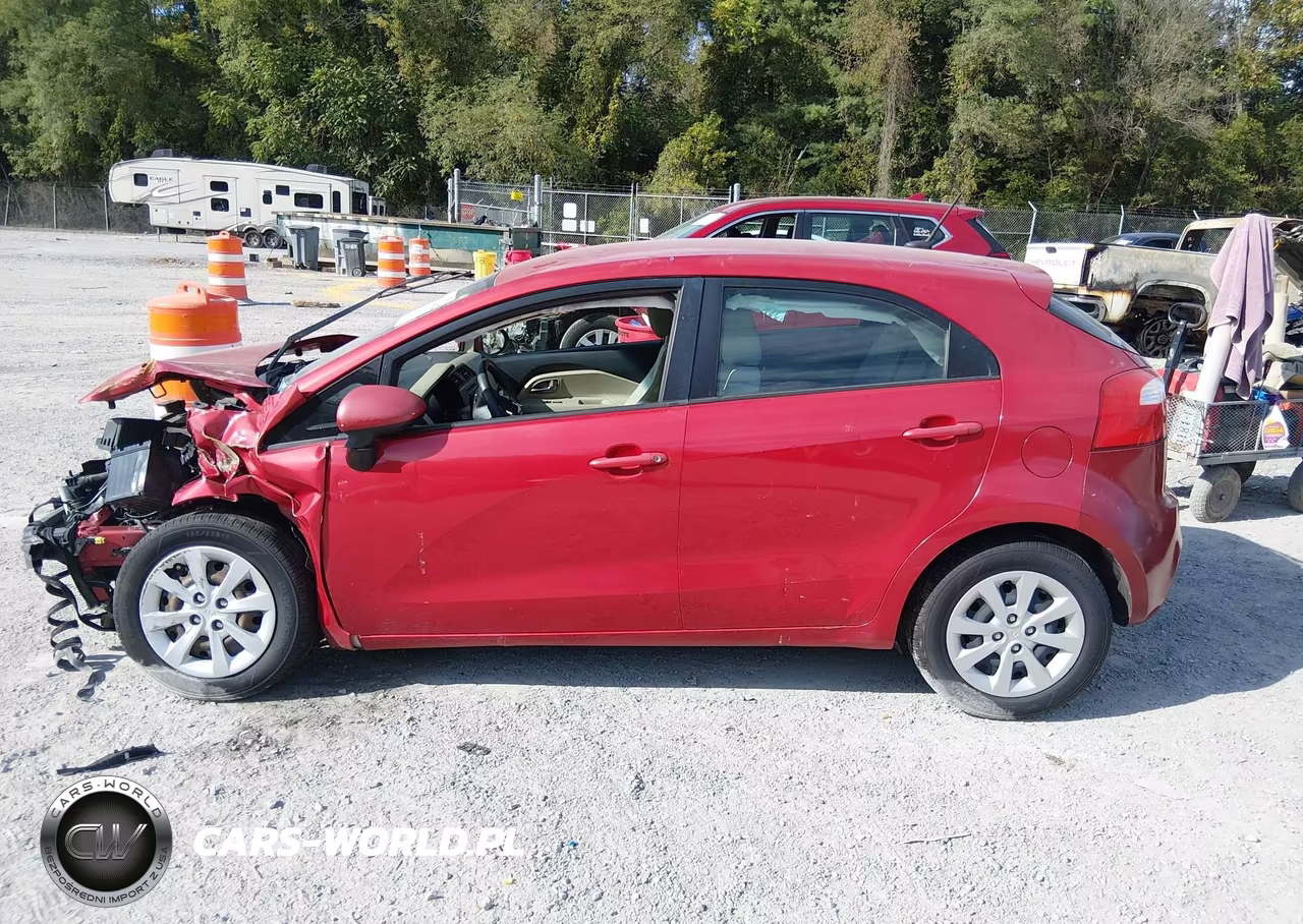 2013 Kia Rio Lx VIN:KNADM5A35D6172052 - 14