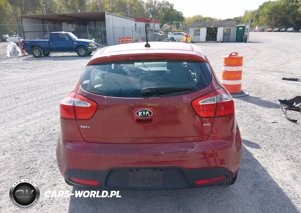 2013 Kia Rio Lx VIN:KNADM5A35D6172052 - 16