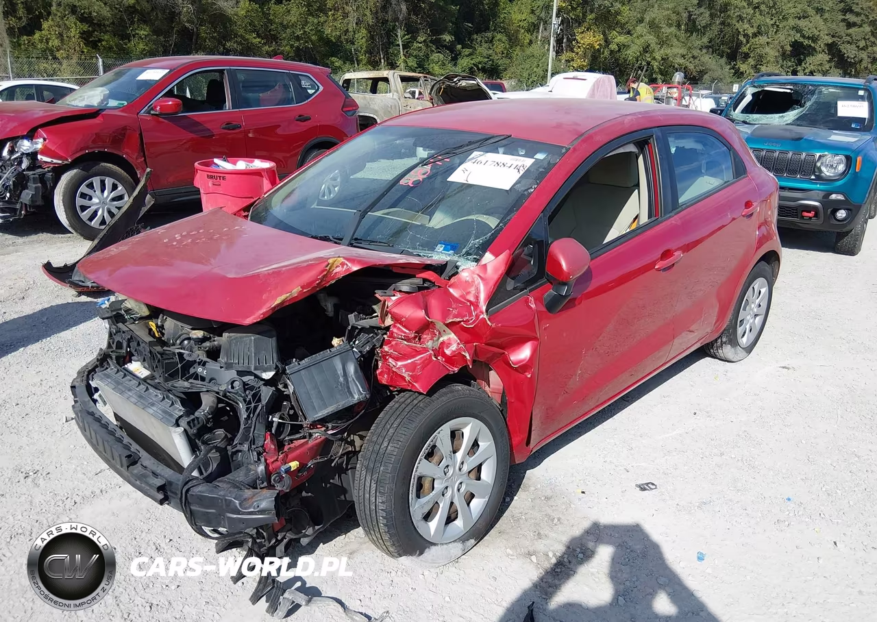 2013 Kia Rio Lx VIN:KNADM5A35D6172052 - 2