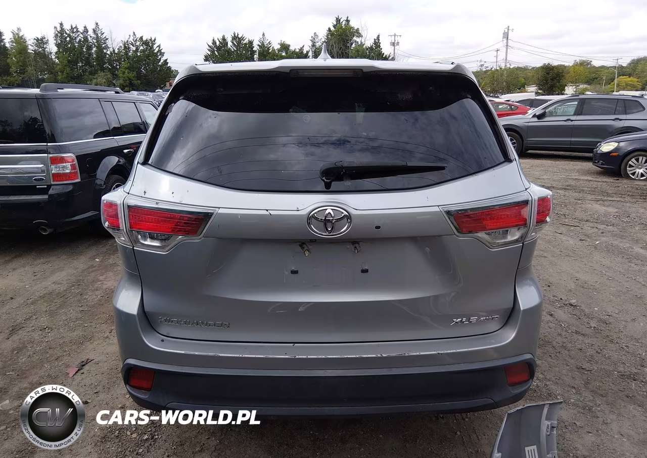 2015 Toyota Highlander Xle V6 VIN:5TDJKRFHXFS221272 - 17