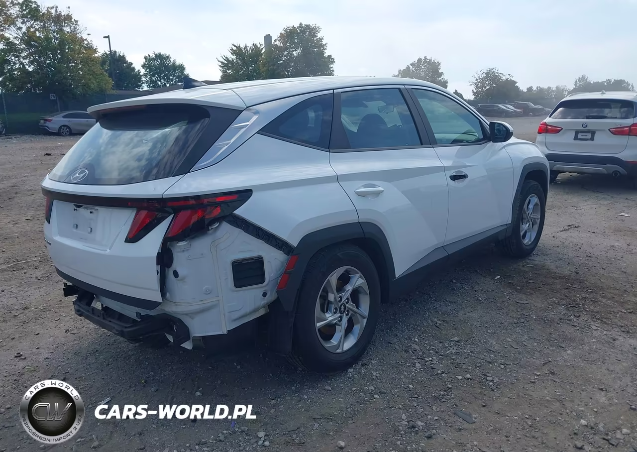 2022 Hyundai Tucson Se VIN:5NMJA3AEXNH003587 - 4