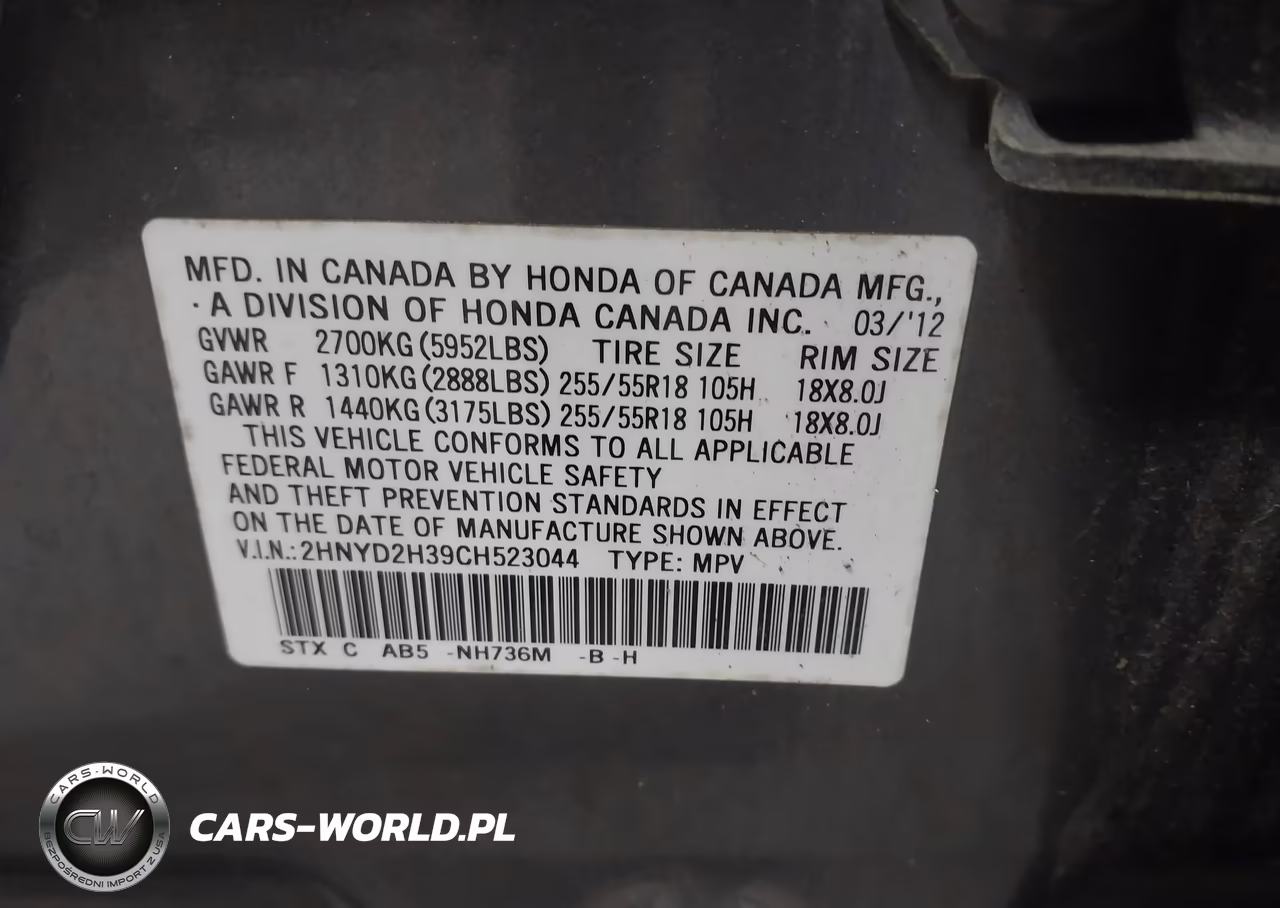 2012 Acura Mdx Technology Package VIN:2HNYD2H39CH523044 - 9