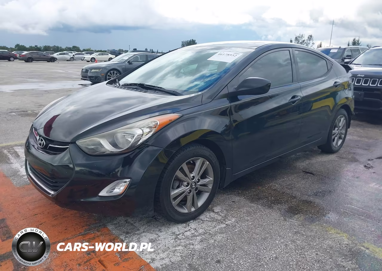 2013 Hyundai Elantra Gls VIN:5NPDH4AE8DH203853 - 2