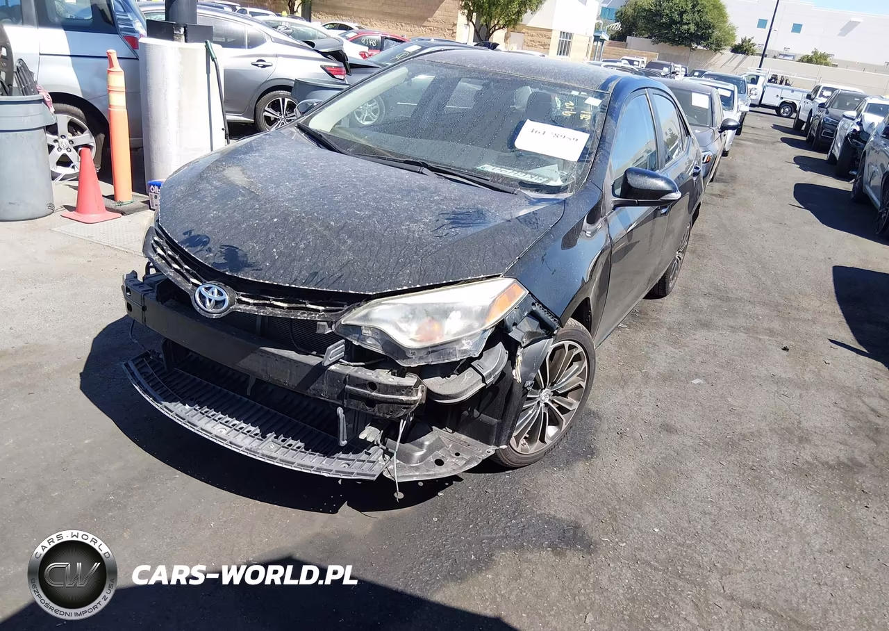 2015 Toyota Corolla S Plus VIN:5YFBURHE2FP300655 - 2