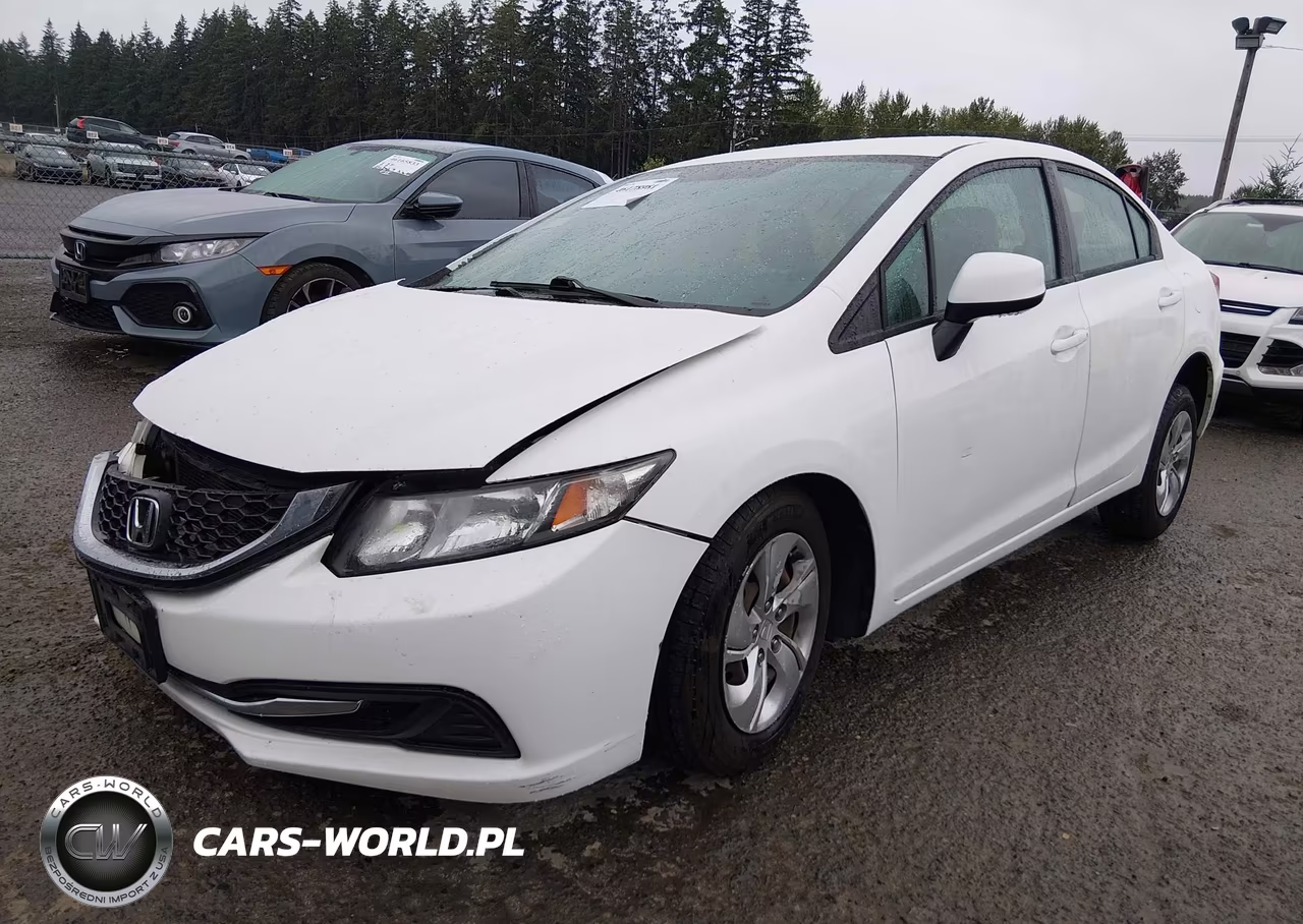 2013 Honda Civic Lx VIN:19XFB2F53DE236240 - 2