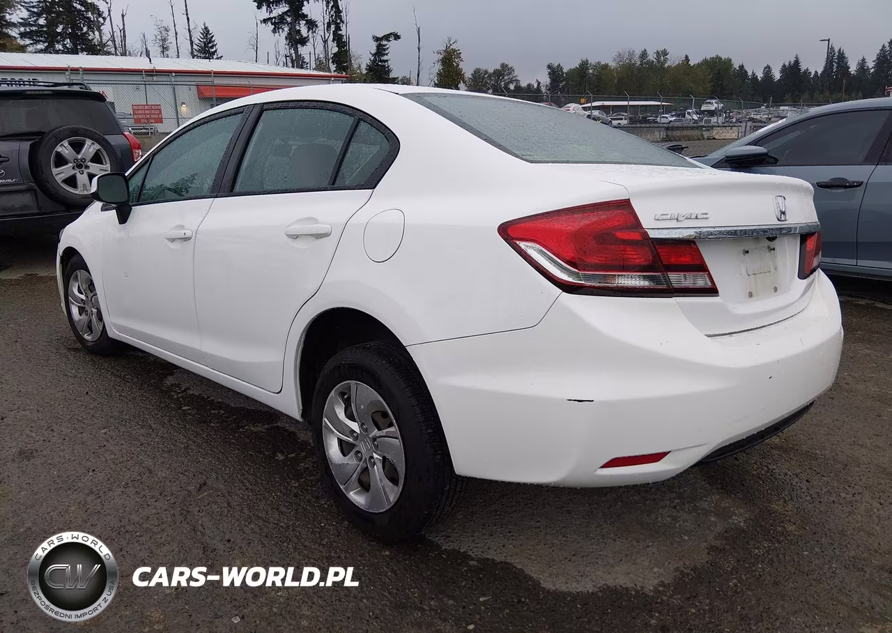 2013 Honda Civic Lx VIN:19XFB2F53DE236240 - 3
