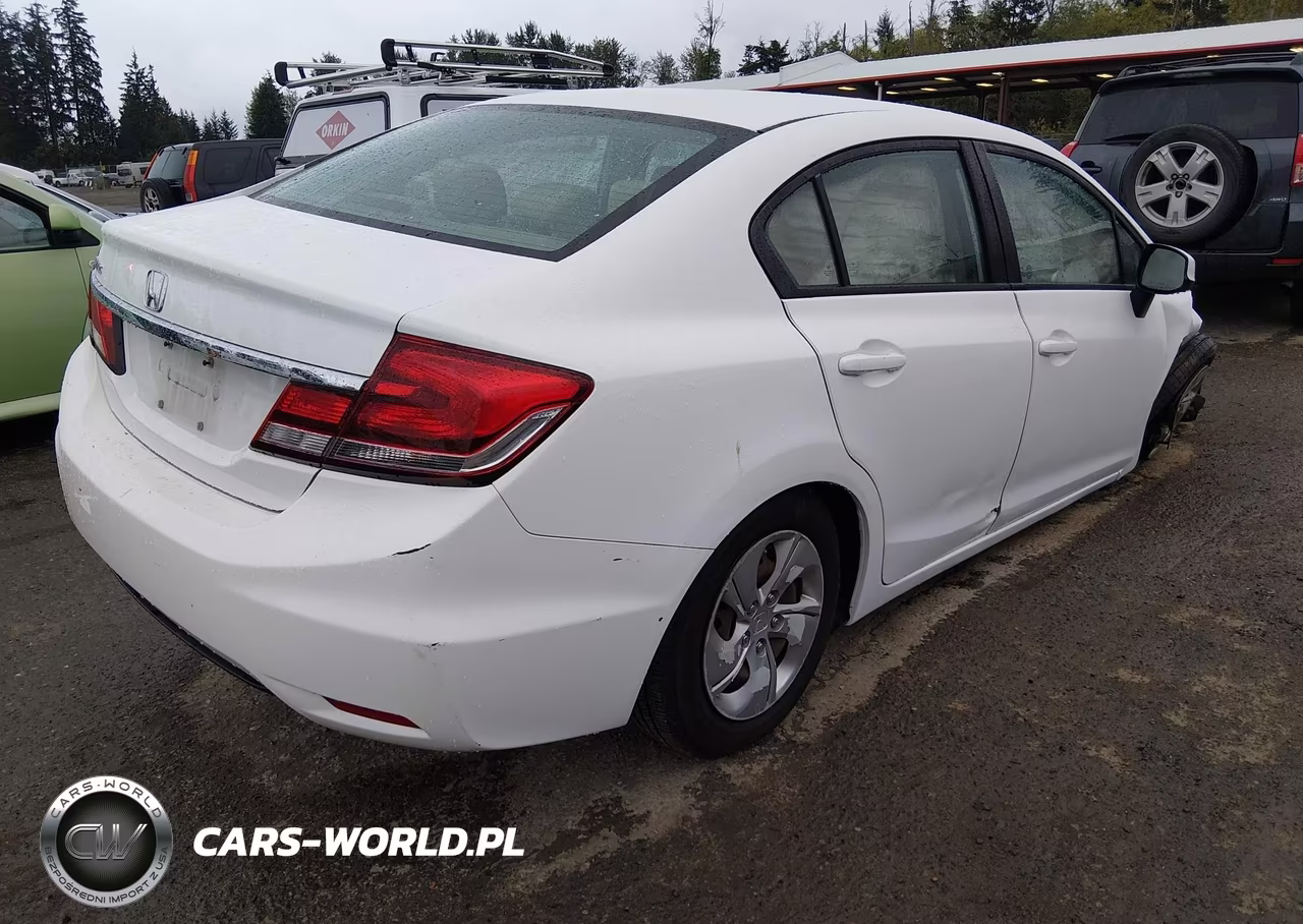 2013 Honda Civic Lx VIN:19XFB2F53DE236240 - 4