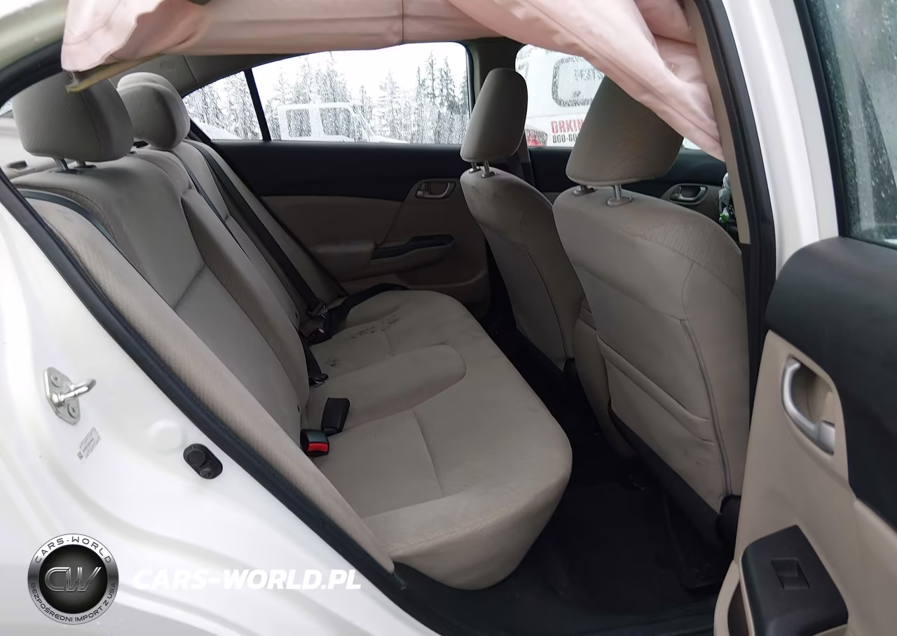 2013 Honda Civic Lx VIN:19XFB2F53DE236240 - 8