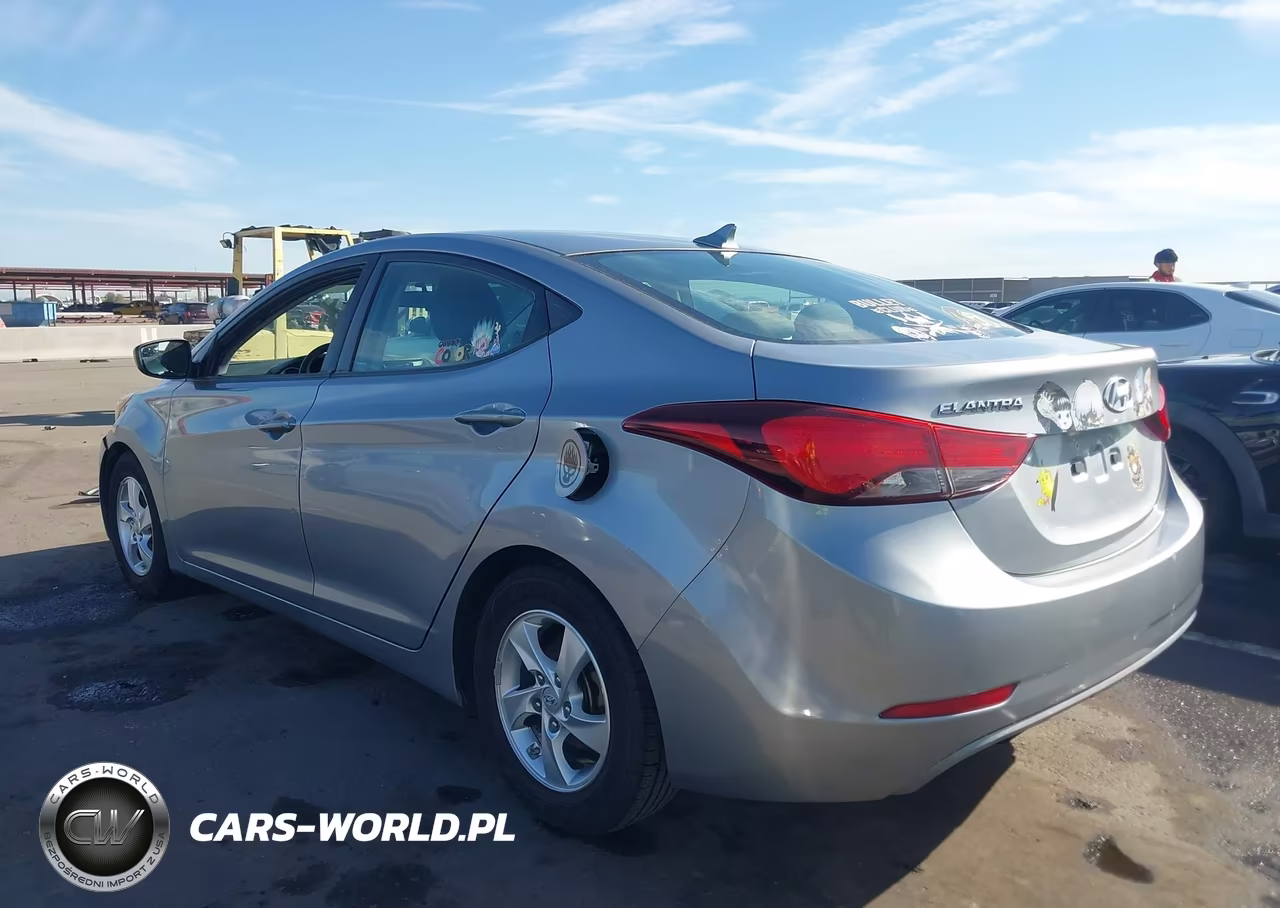 2015 Hyundai Elantra Se VIN:5NPDH4AE6FH561956 - 3