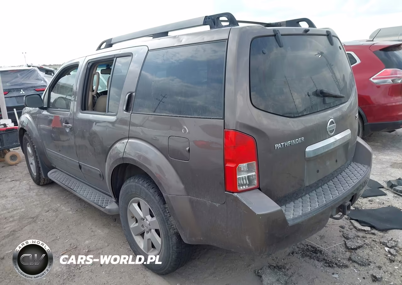 2008 Nissan Pathfinder Se VIN:5N1AR18U68C648374 - 3