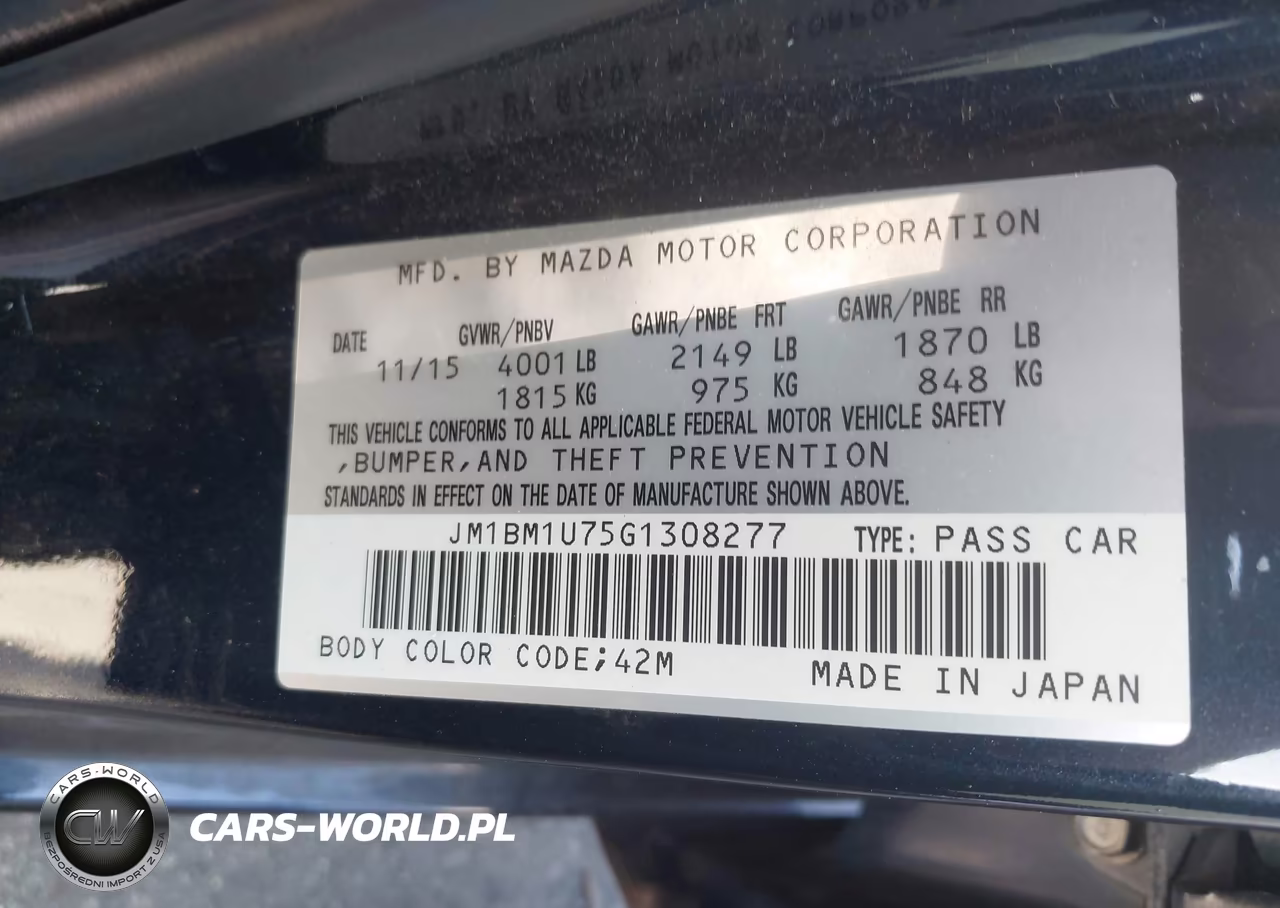 2016 Mazda Mazda3 I Sport VIN:JM1BM1U75G1308277 - 9
