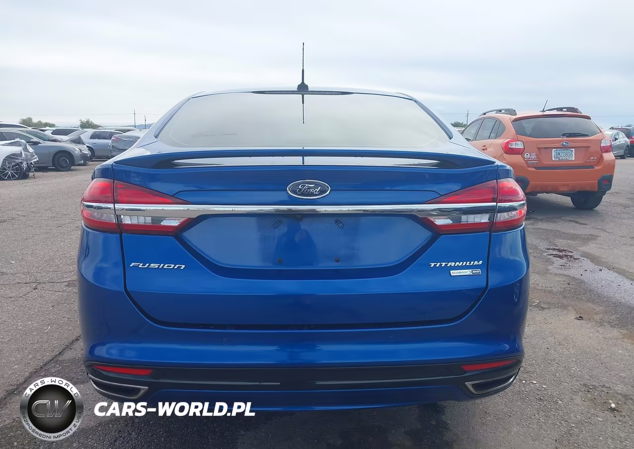 2018 Ford Fusion Titanium VIN:3FA6P0D91JR118578 - 16
