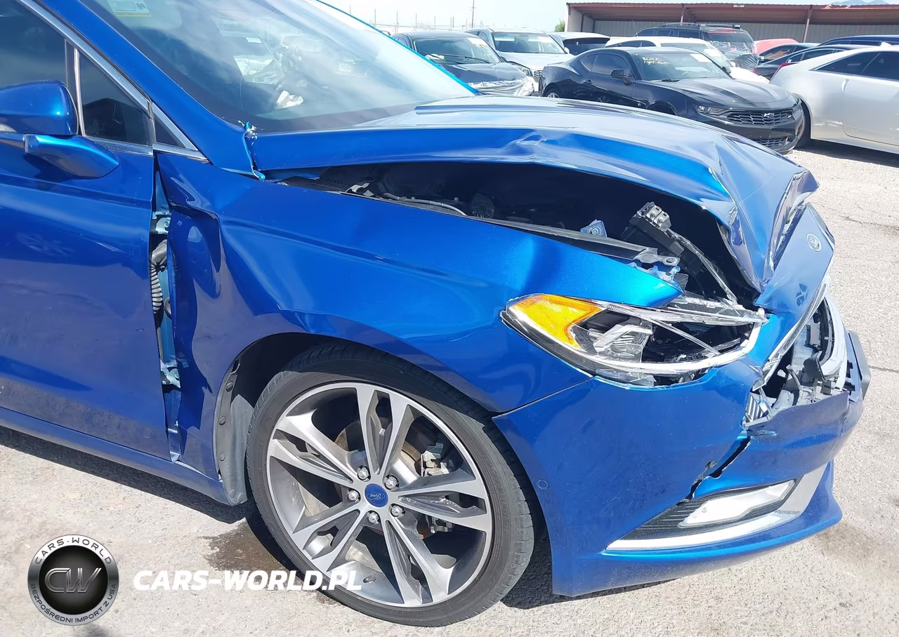 2018 Ford Fusion Titanium VIN:3FA6P0D91JR118578 - 17