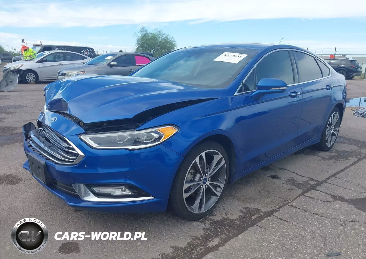 2018 Ford Fusion Titanium VIN:3FA6P0D91JR118578 - 2