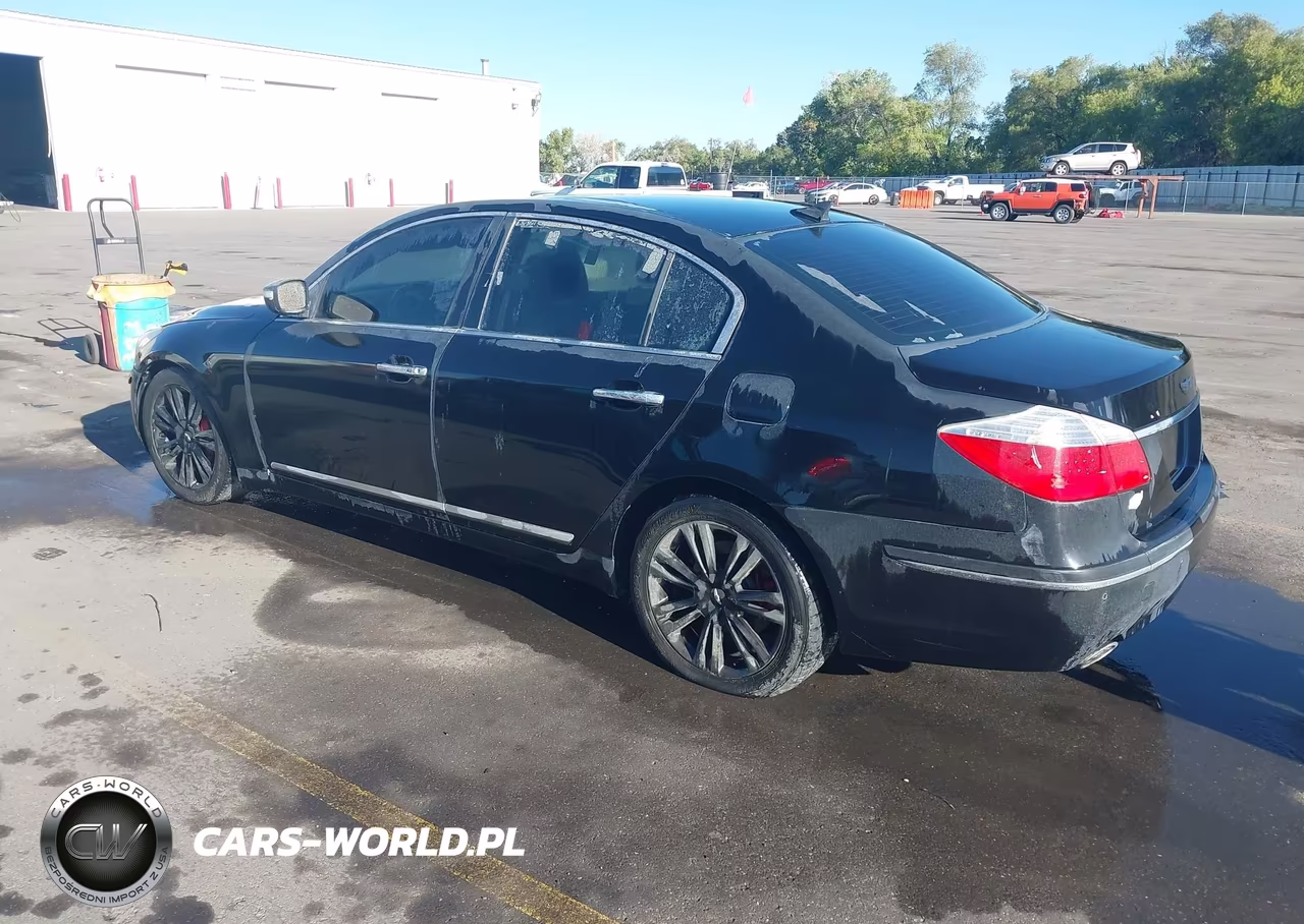 2009 Hyundai Genesis 4.6 VIN:KMHGC46FX9U050561 - 3