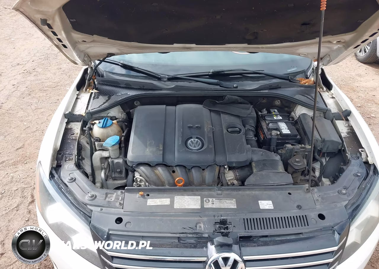 2013 Volkswagen Passat 2.5L Se VIN:1VWBP7A31DC060702 - 10