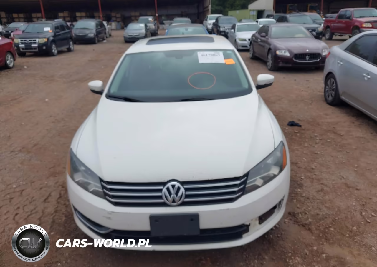 2013 Volkswagen Passat 2.5L Se VIN:1VWBP7A31DC060702 - 12