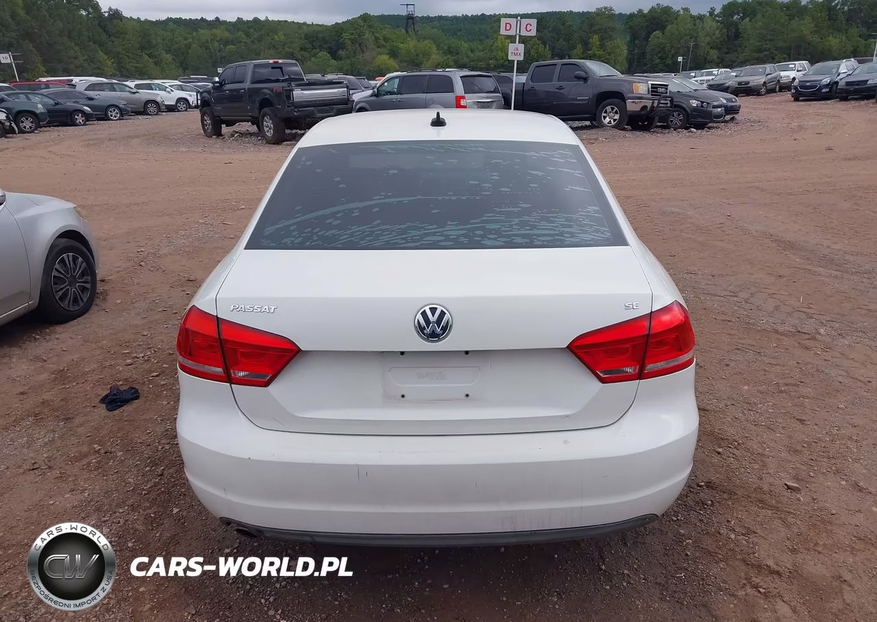 2013 Volkswagen Passat 2.5L Se VIN:1VWBP7A31DC060702 - 16