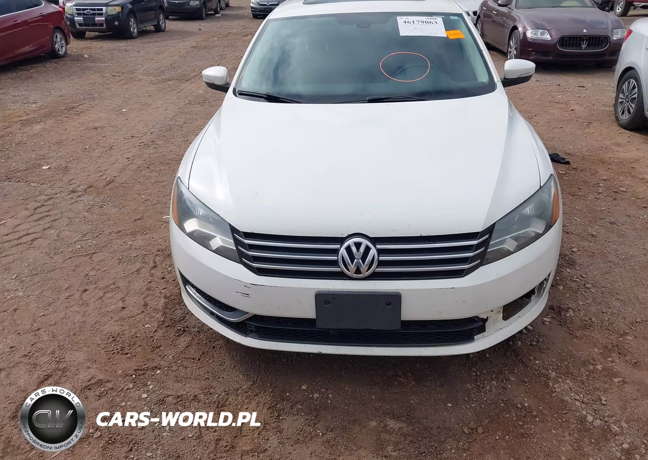 2013 Volkswagen Passat 2.5L Se VIN:1VWBP7A31DC060702 - 6
