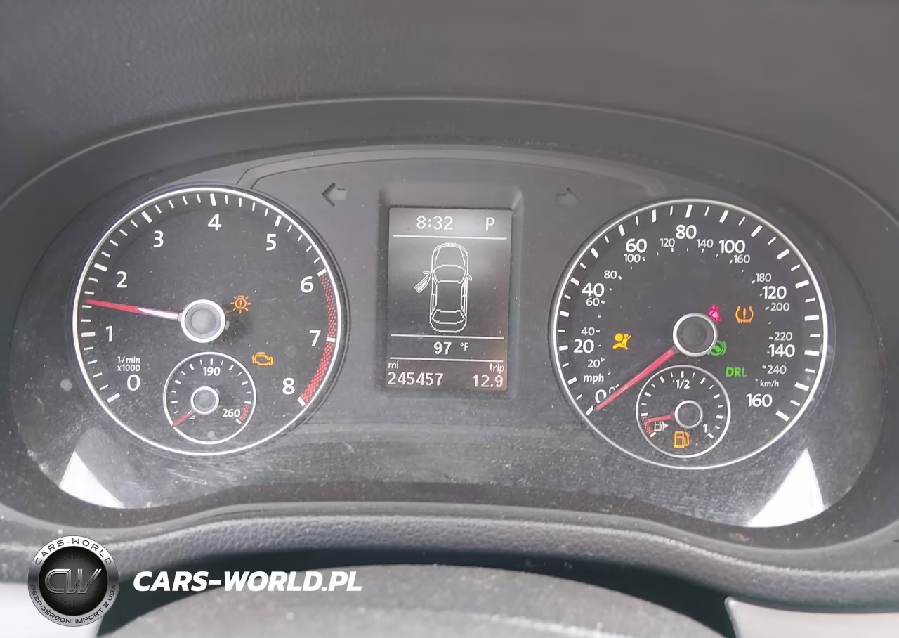 2013 Volkswagen Passat 2.5L Se VIN:1VWBP7A31DC060702 - 7