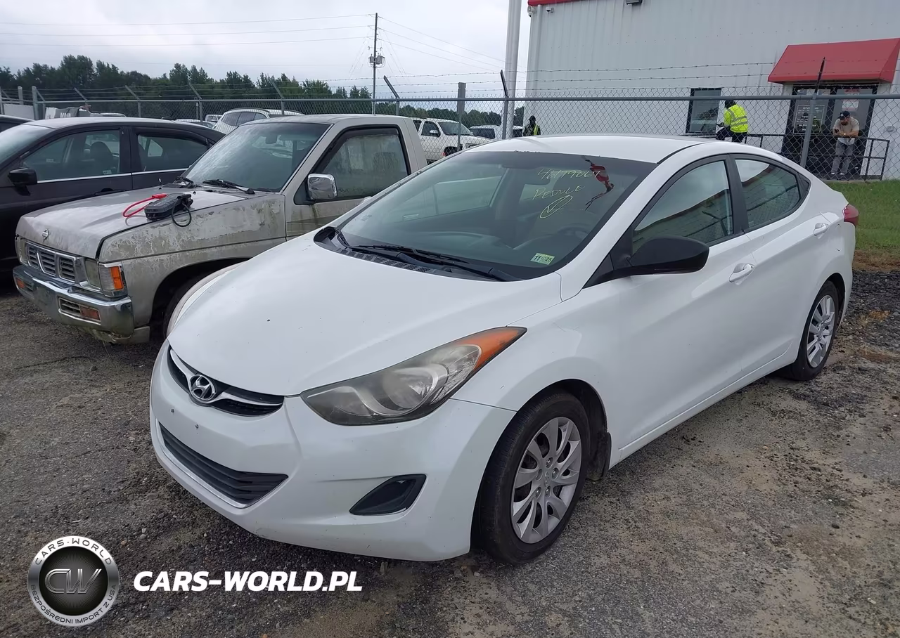 2013 Hyundai Elantra Gls VIN:5NPDH4AE1DH208165 - 2