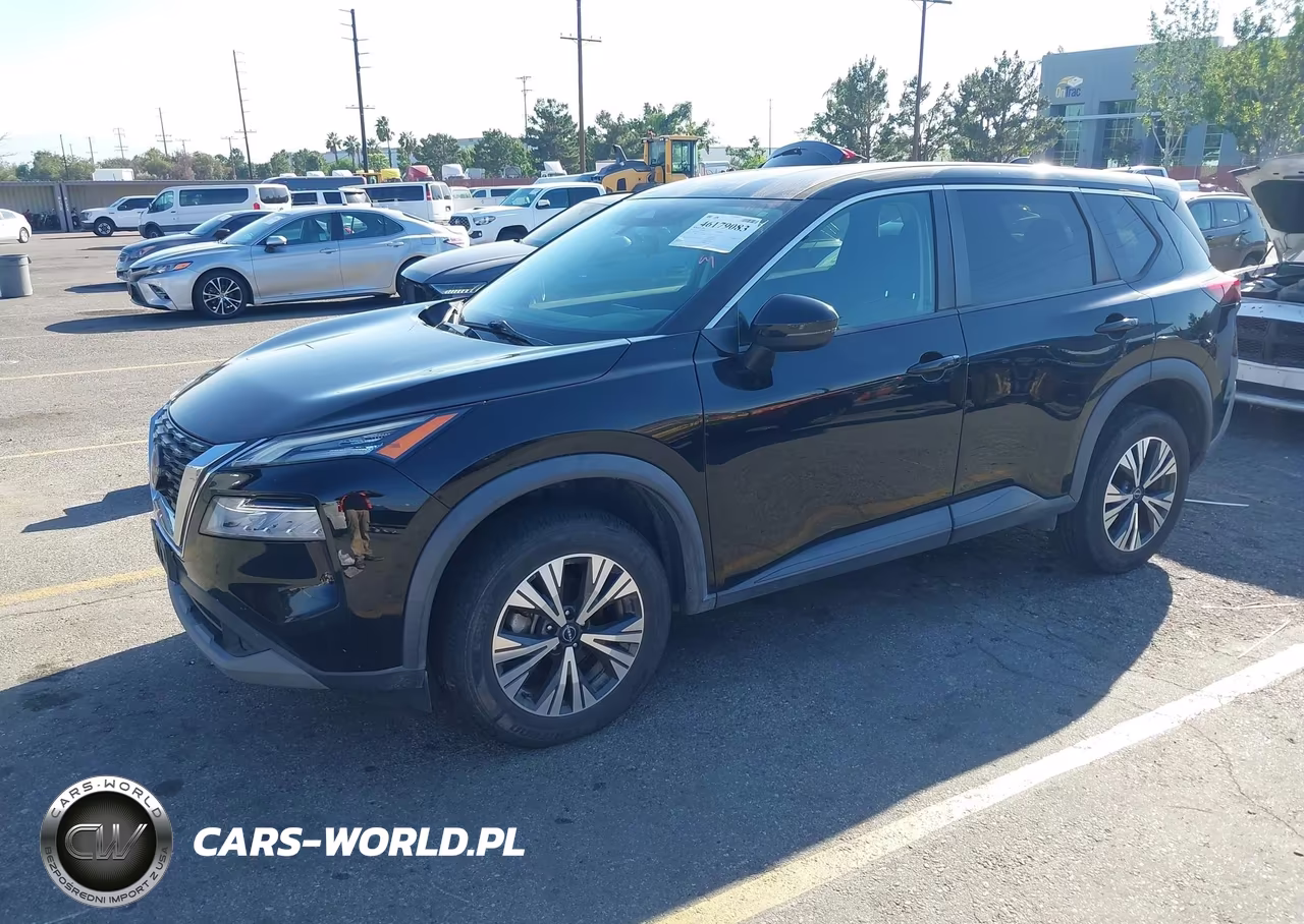 2022 Nissan Rogue Sv Fwd VIN:5N1BT3BA3NC720336 - 2