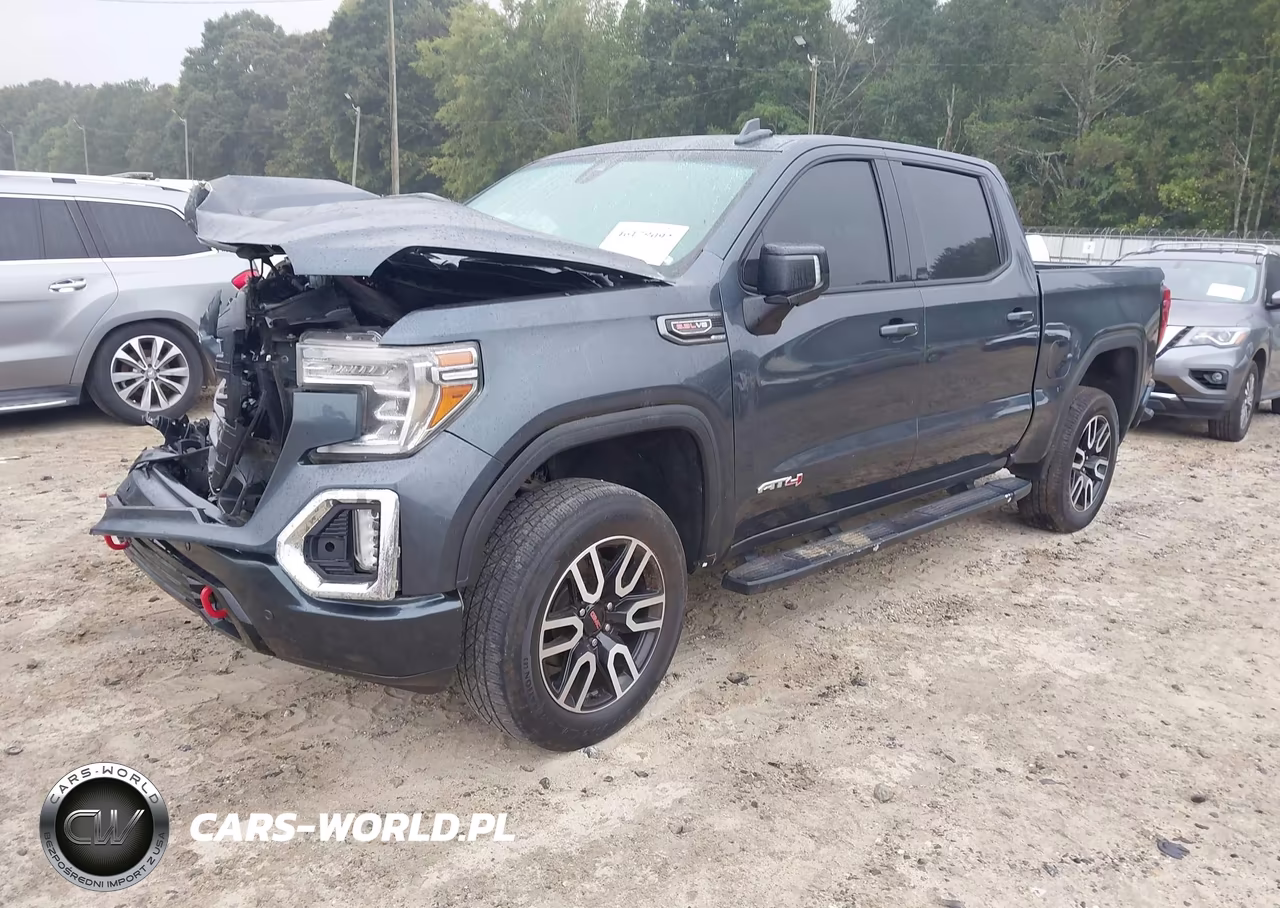 2020 GMC Sierra 1500 4Wd Short Box At4 VIN:3GTP9EEL3LG197136 - 2