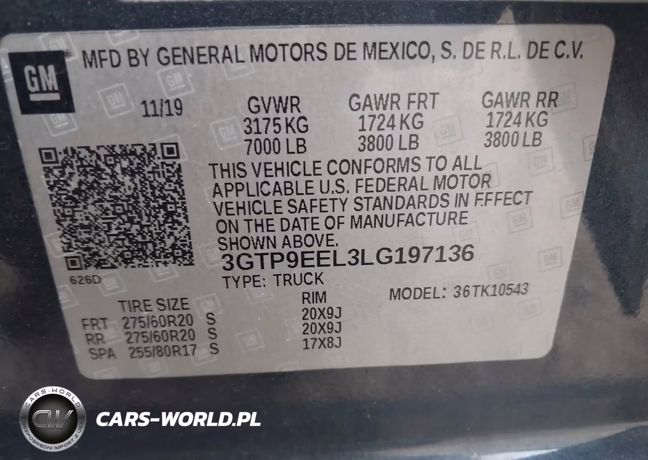 2020 GMC Sierra 1500 4Wd Short Box At4 VIN:3GTP9EEL3LG197136 - 9
