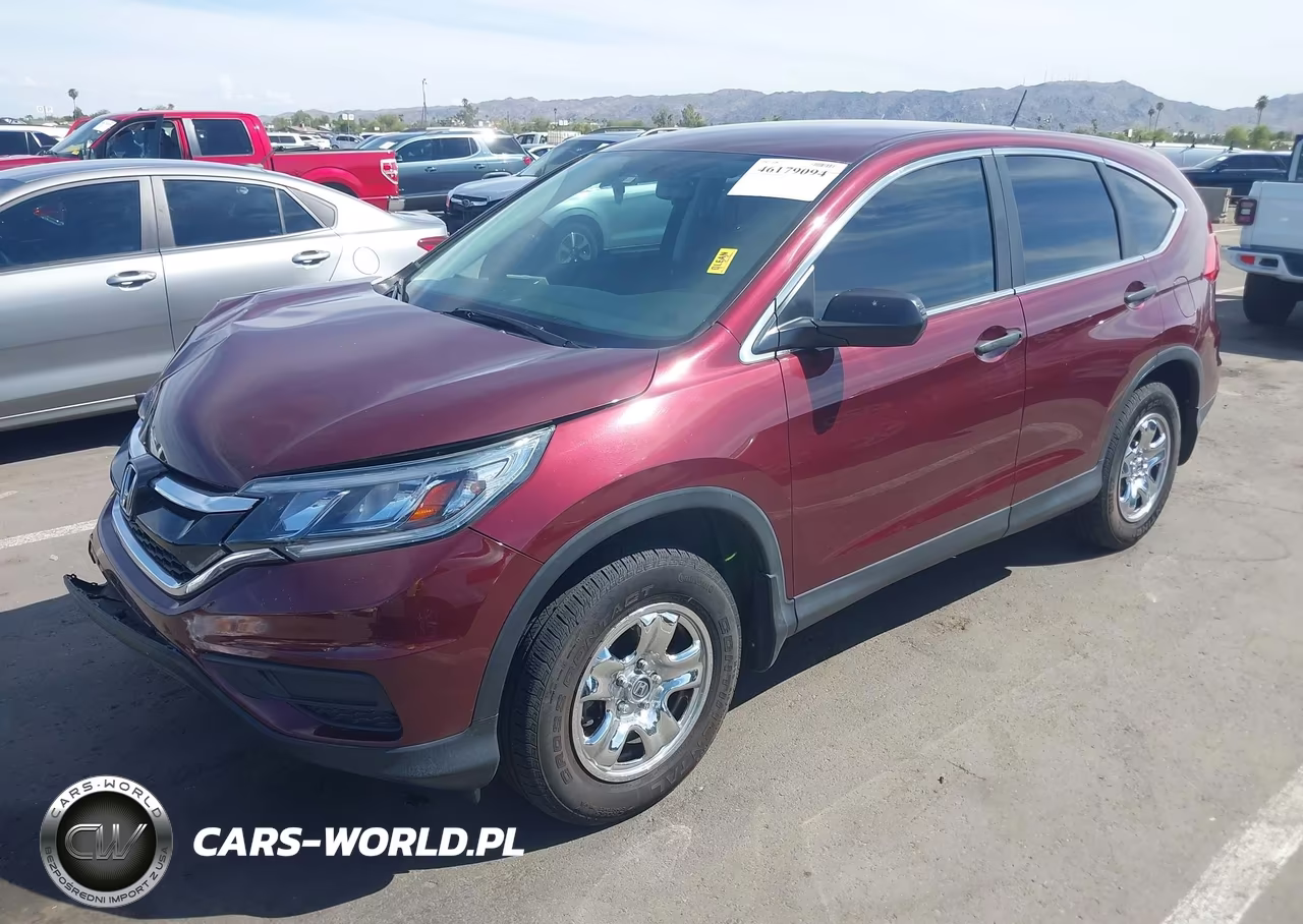 2015 Honda Cr-V Lx VIN:5J6RM4H34FL015426 - 2