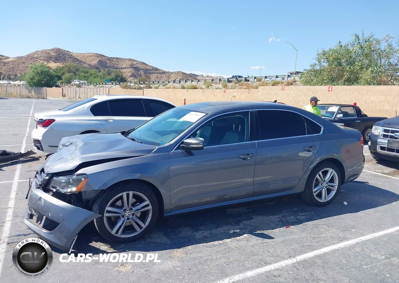 2015 Volkswagen Passat 2.0L Tdi Se VIN:1VWBV7A39FC085453 - 14