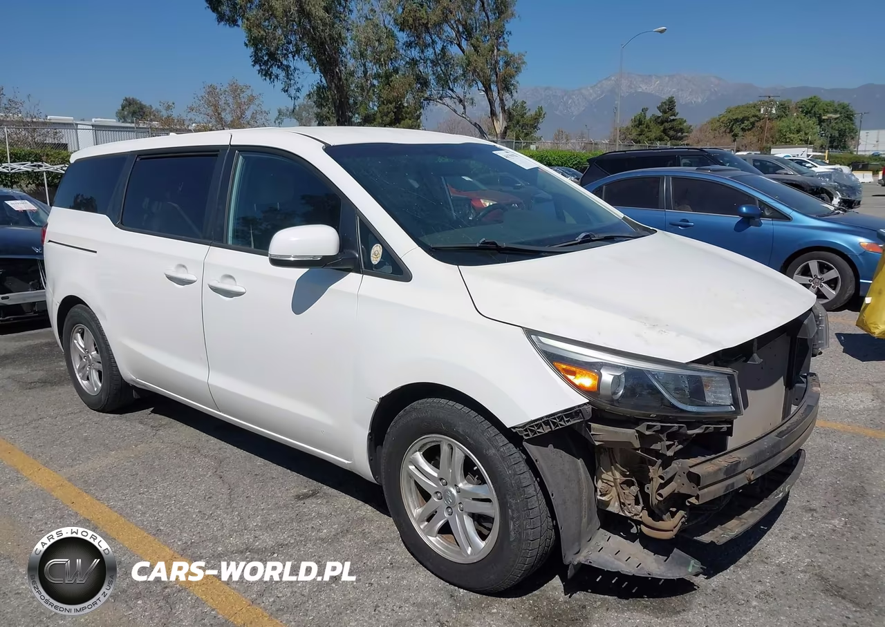 2017 Kia Sedona Lx VIN:KNDMB5C12H6302170 - 1