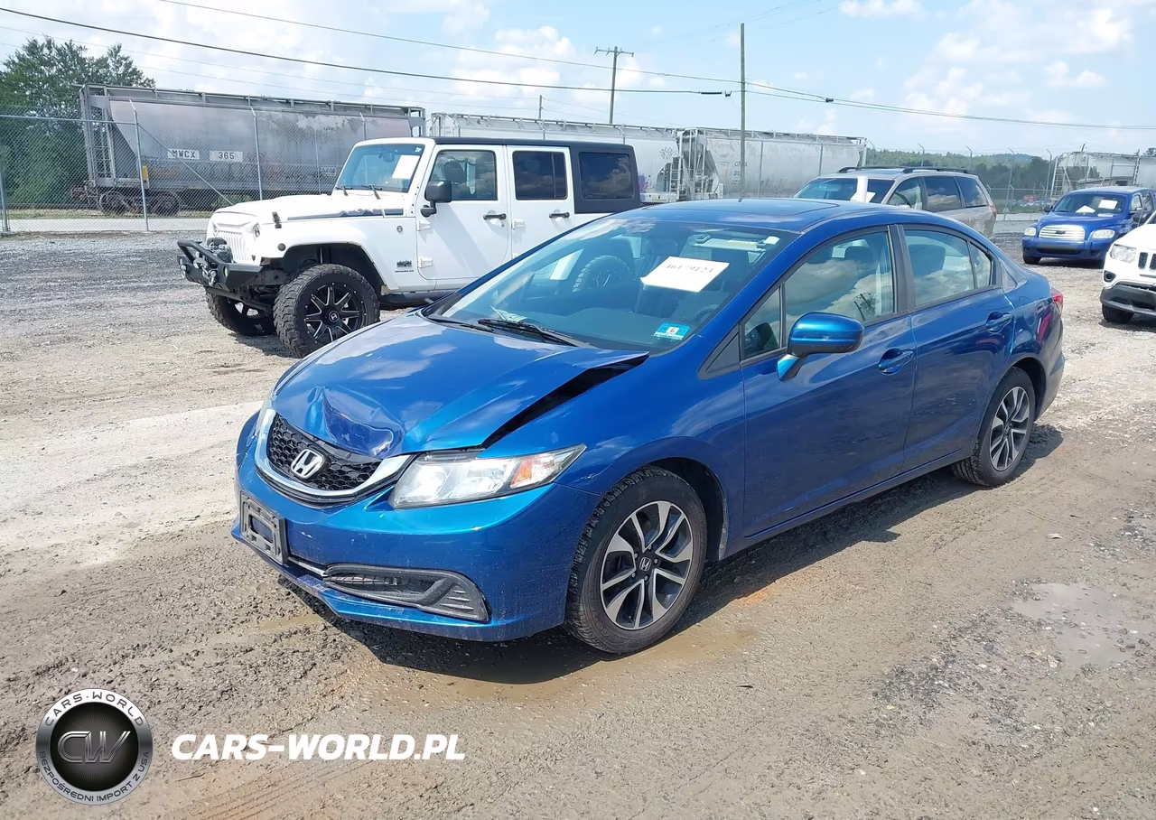 2014 Honda Civic Ex VIN:19XFB2F83EE232555 - 2
