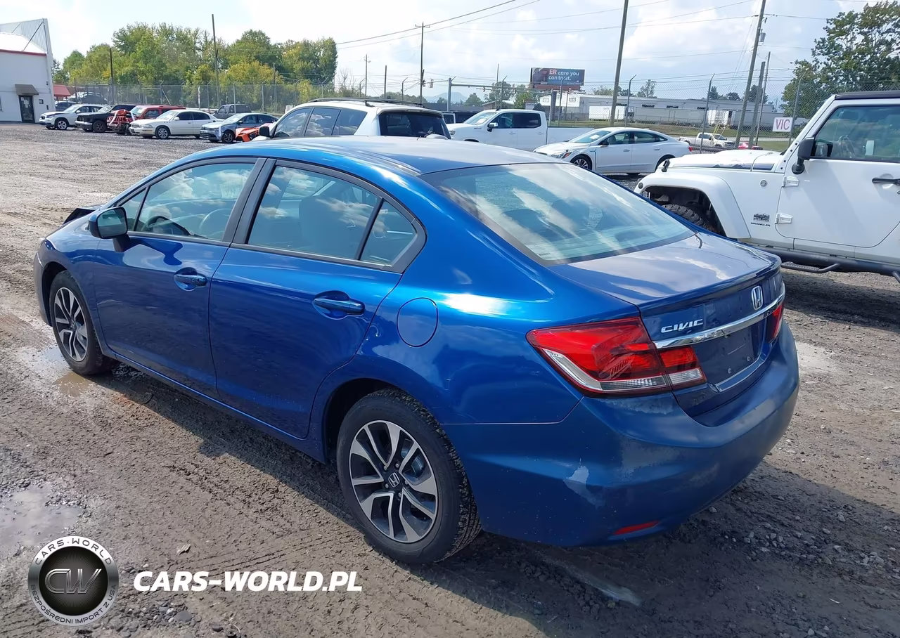 2014 Honda Civic Ex VIN:19XFB2F83EE232555 - 3