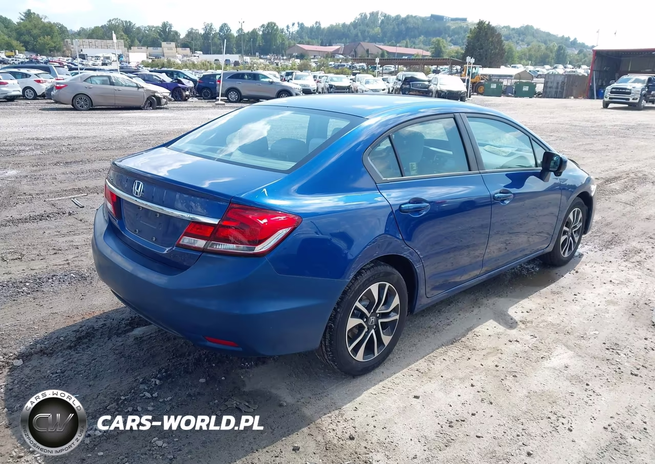 2014 Honda Civic Ex VIN:19XFB2F83EE232555 - 4