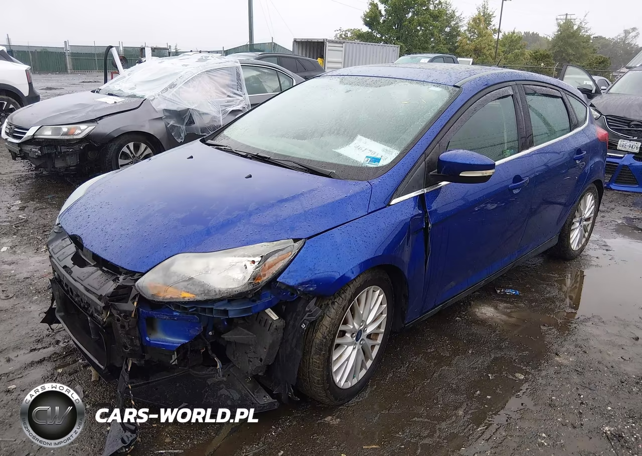 2014 Ford Focus Titanium VIN:1FADP3N24EL285662 - 2