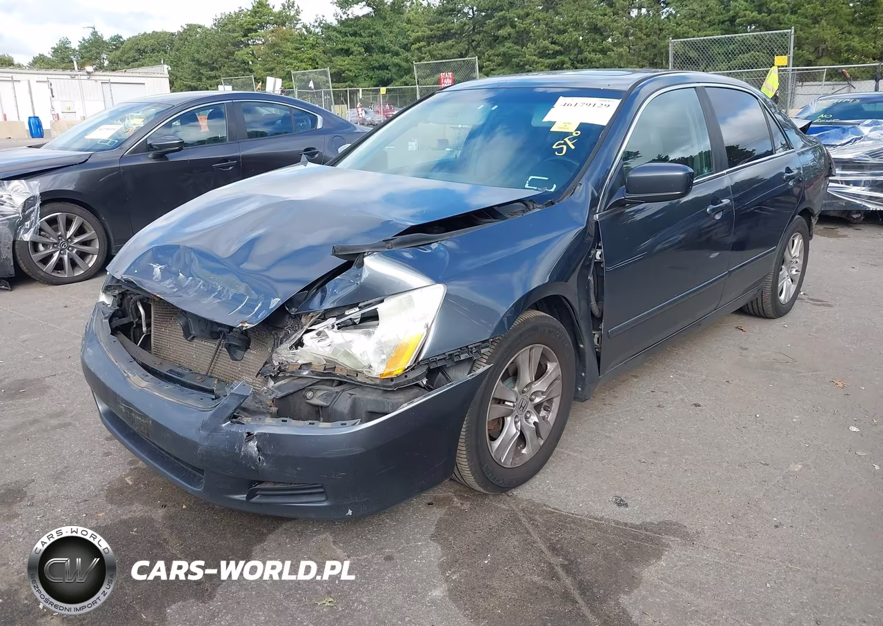 2007 Honda Accord 2.4 Ex VIN:1HGCM56777A134044 - 2
