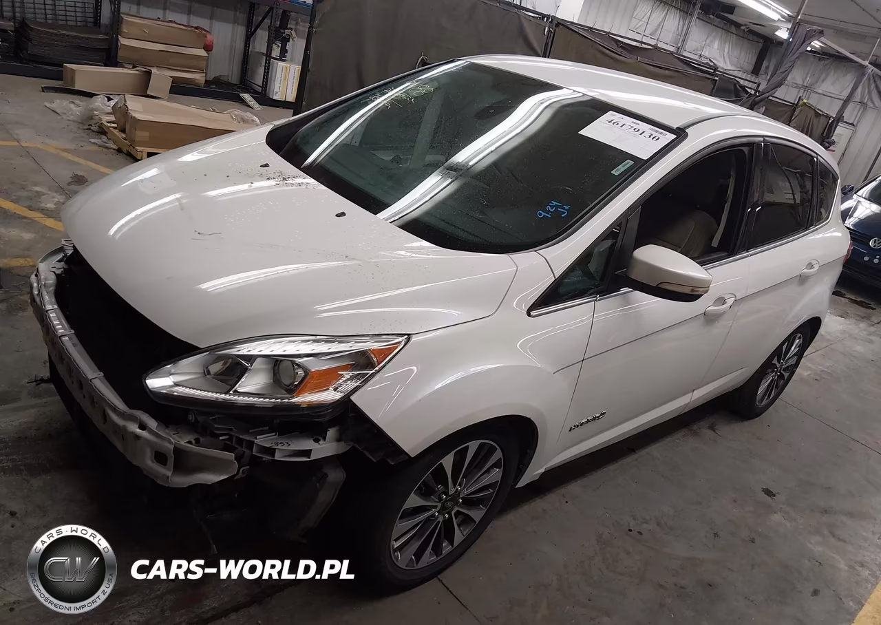 2017 Ford C-Max Hybrid Titanium VIN:1FADP5DUXHL119049 - 2