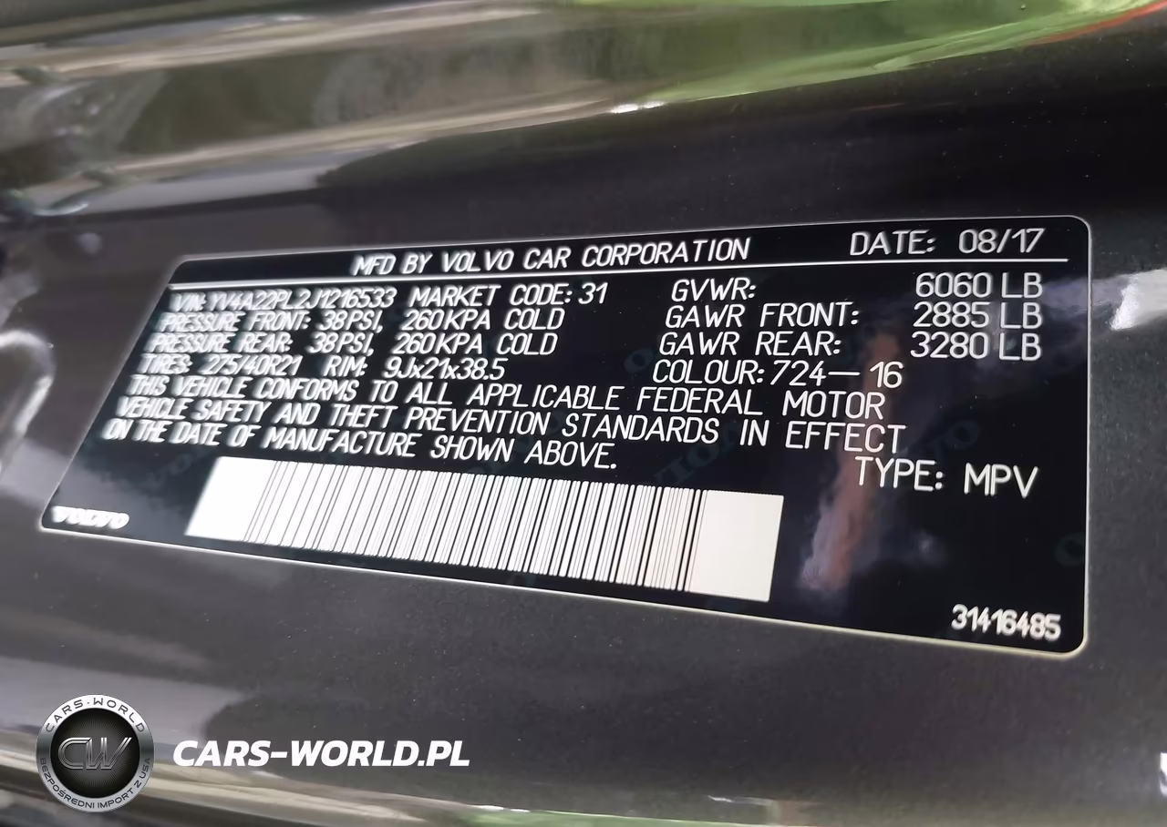 2018 Volvo Xc90 T6 Inscription VIN:YV4A22PL2J1216533 - 9