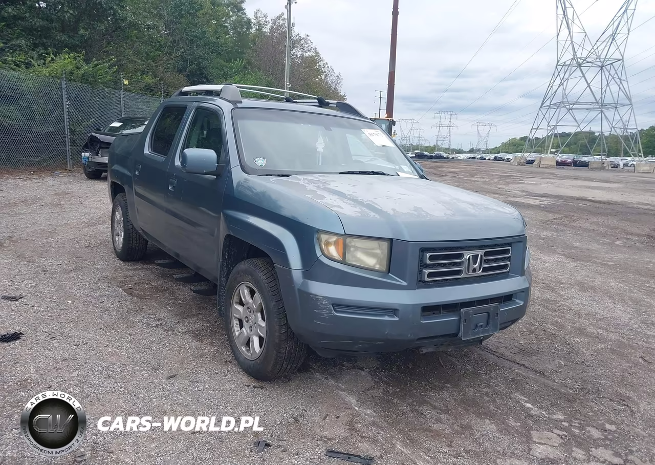 2006 Honda Ridgeline Rtl VIN:2HJYK16506H539398 - 1