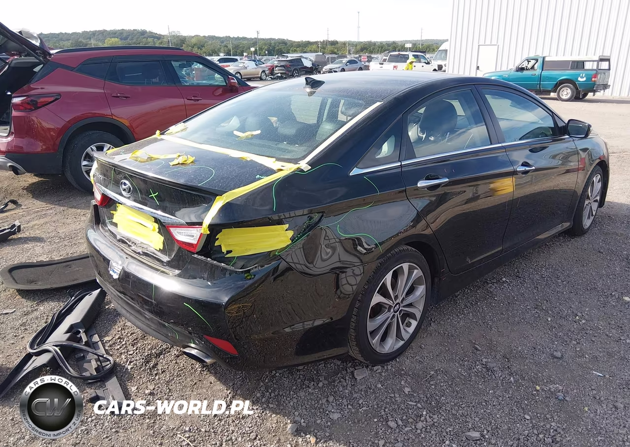 2014 Hyundai Sonata Se VIN:5NPEC4AC8EH873325 - 4