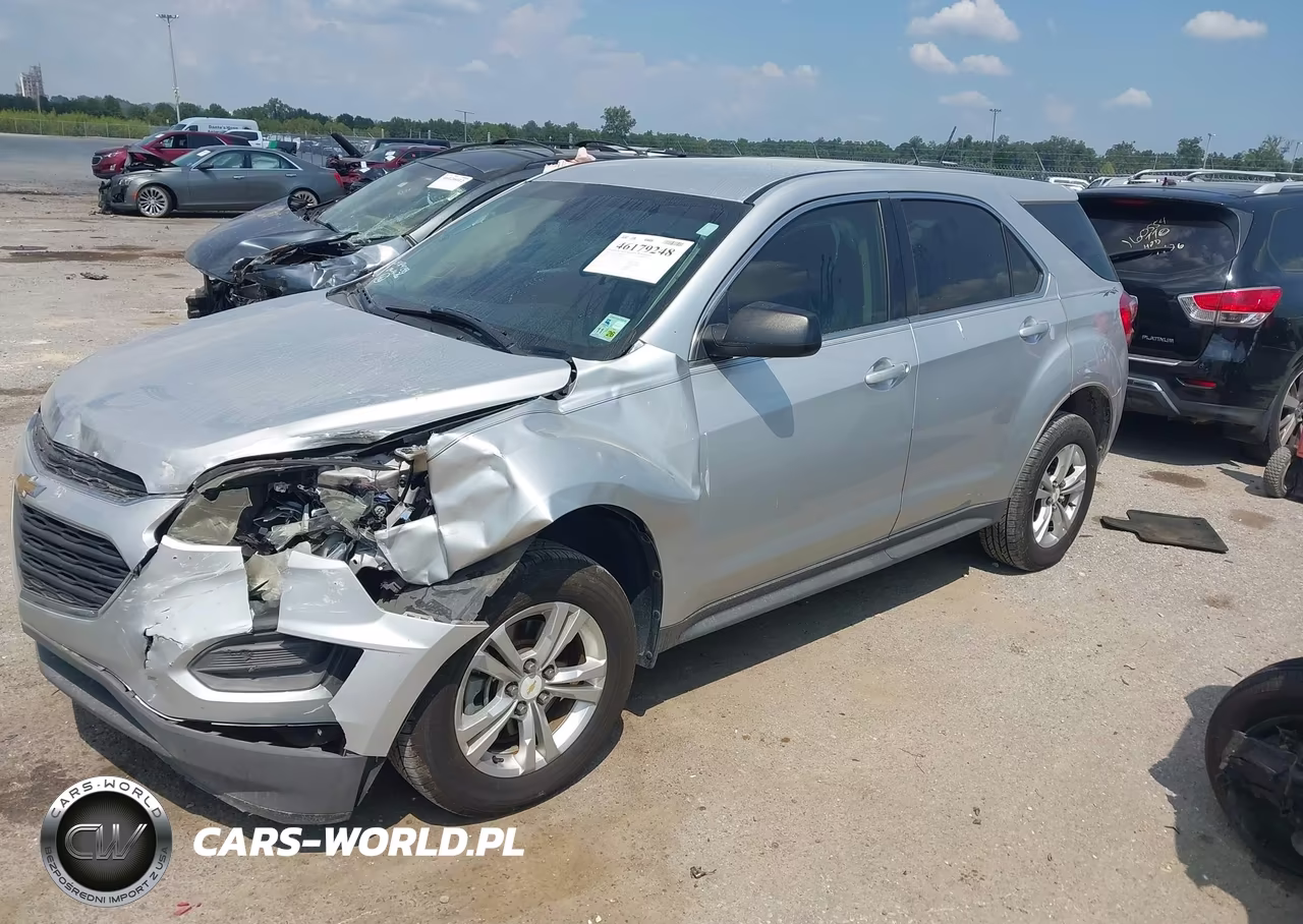 2017 Chevrolet Equinox Ls VIN:2GNALBEK9H1528189 - 2