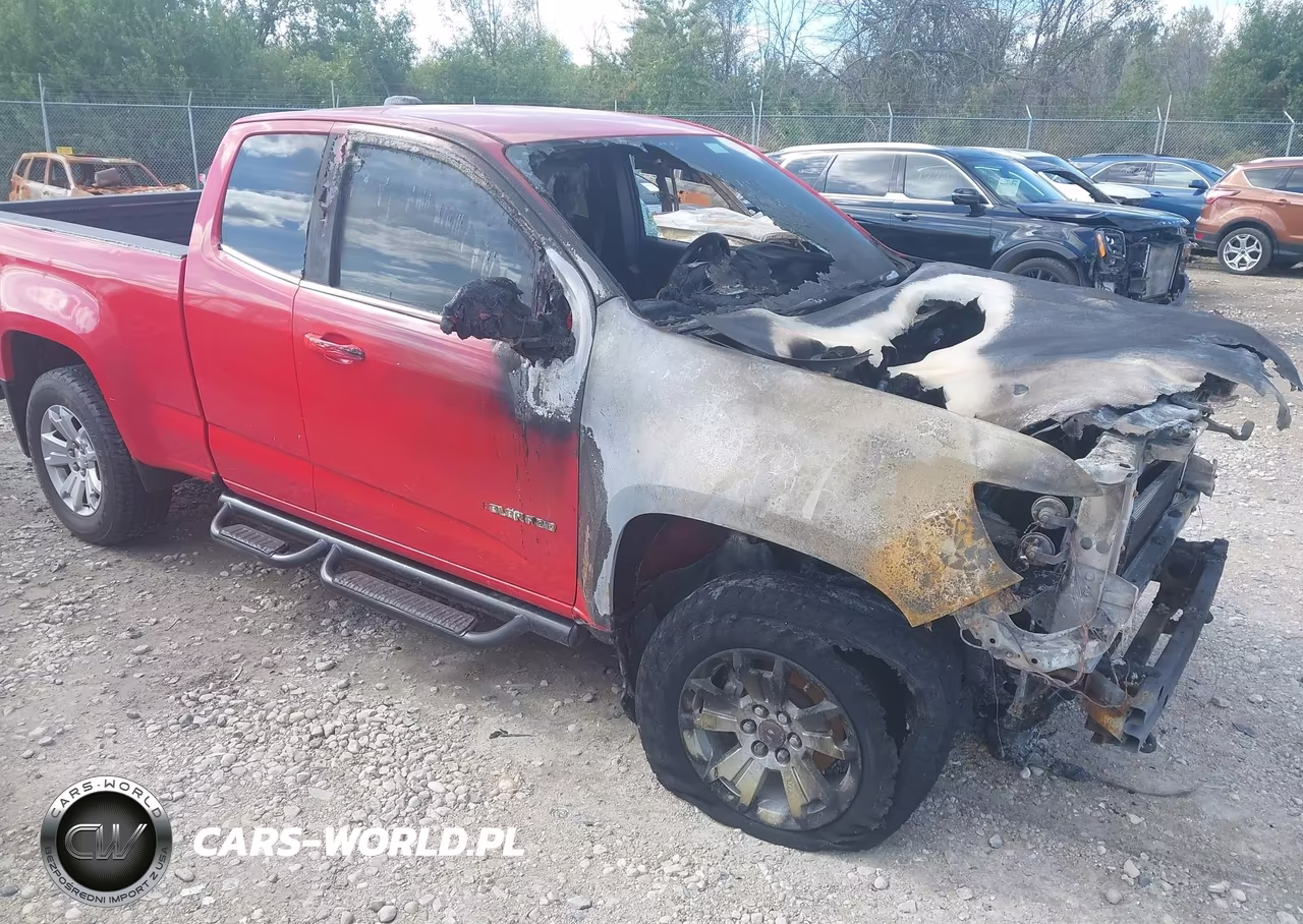 2017 Chevrolet Colorado Lt VIN:1GCHTCEN4H1253277 - 1