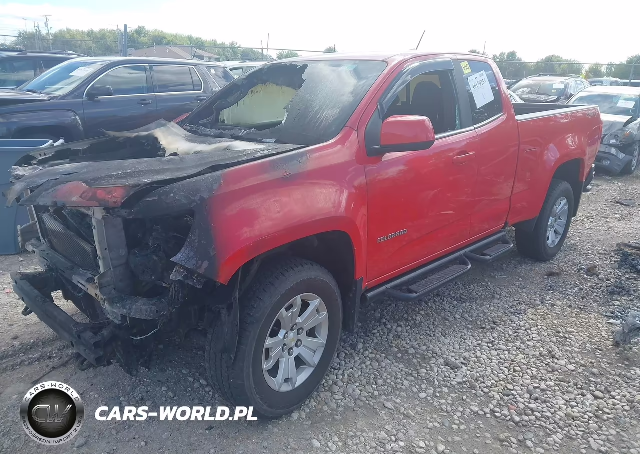 2017 Chevrolet Colorado Lt VIN:1GCHTCEN4H1253277 - 2