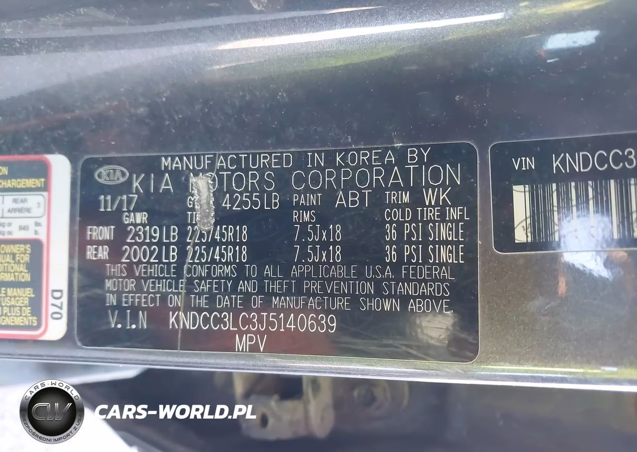 2018 Kia Niro Ex VIN:KNDCC3LC3J5140639 - 9