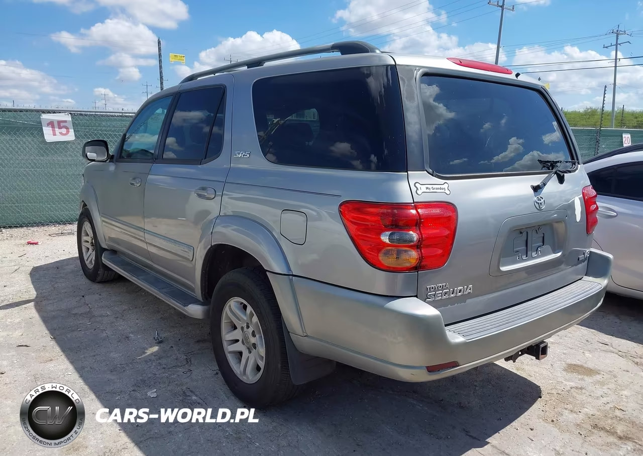 2004 Toyota Sequoia Sr5 V8 VIN:5TDZT34A44S216021 - 3