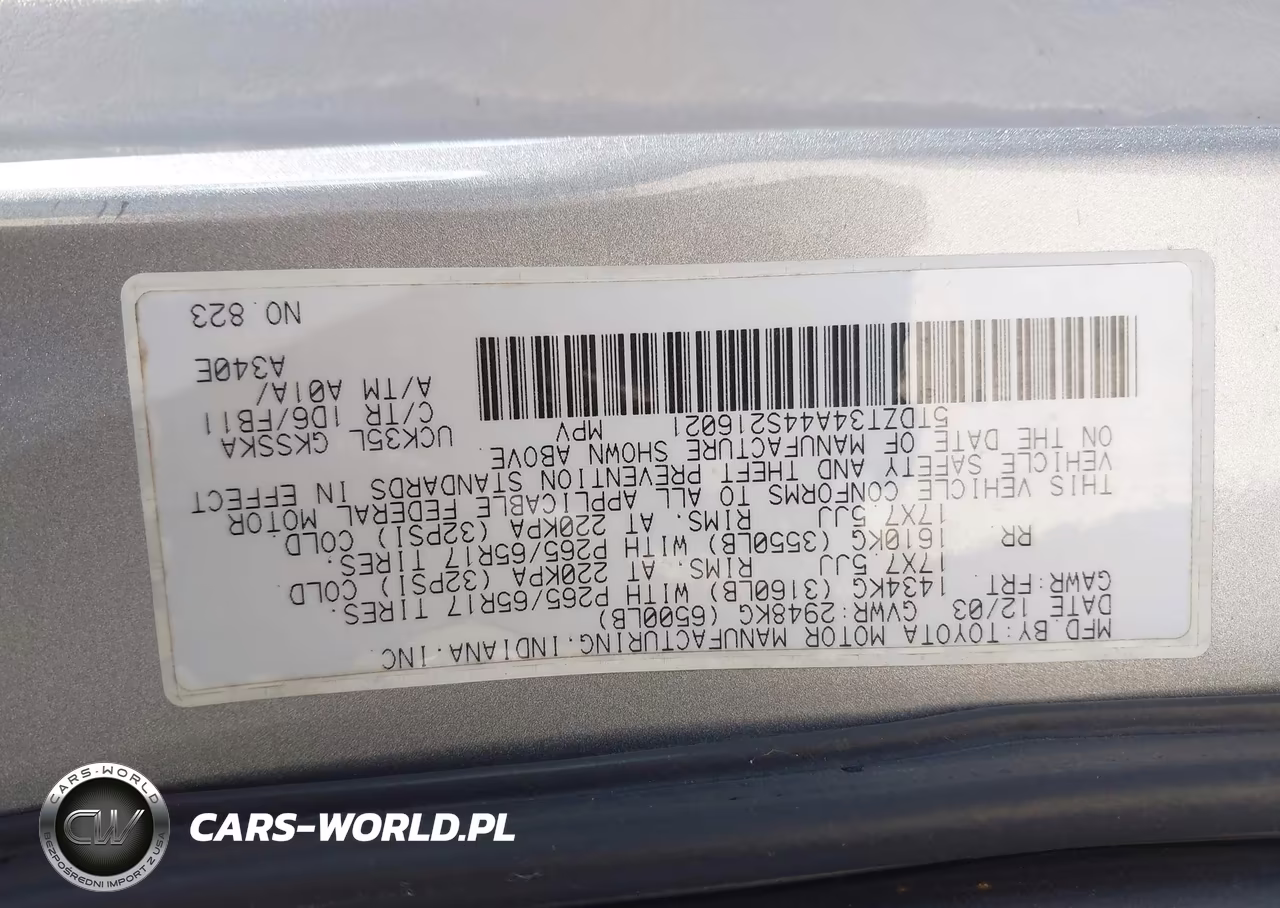 2004 Toyota Sequoia Sr5 V8 VIN:5TDZT34A44S216021 - 9