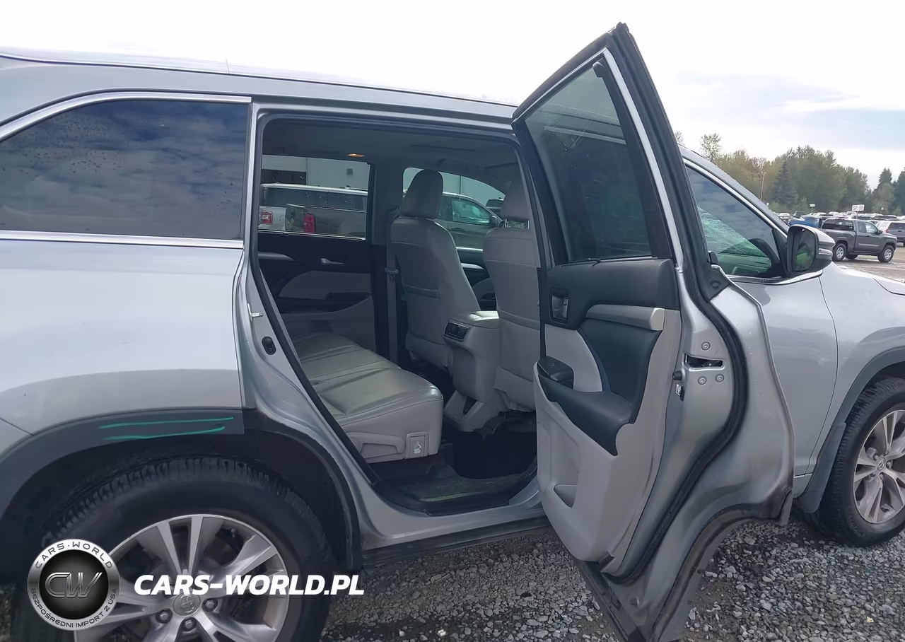 2015 Toyota Highlander Xle V6 VIN:5TDJKRFH2FS176053 - 8